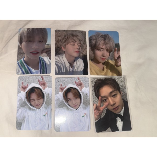 박지훈 포카 6종